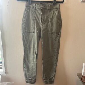 Express Women's Olive Green Pants